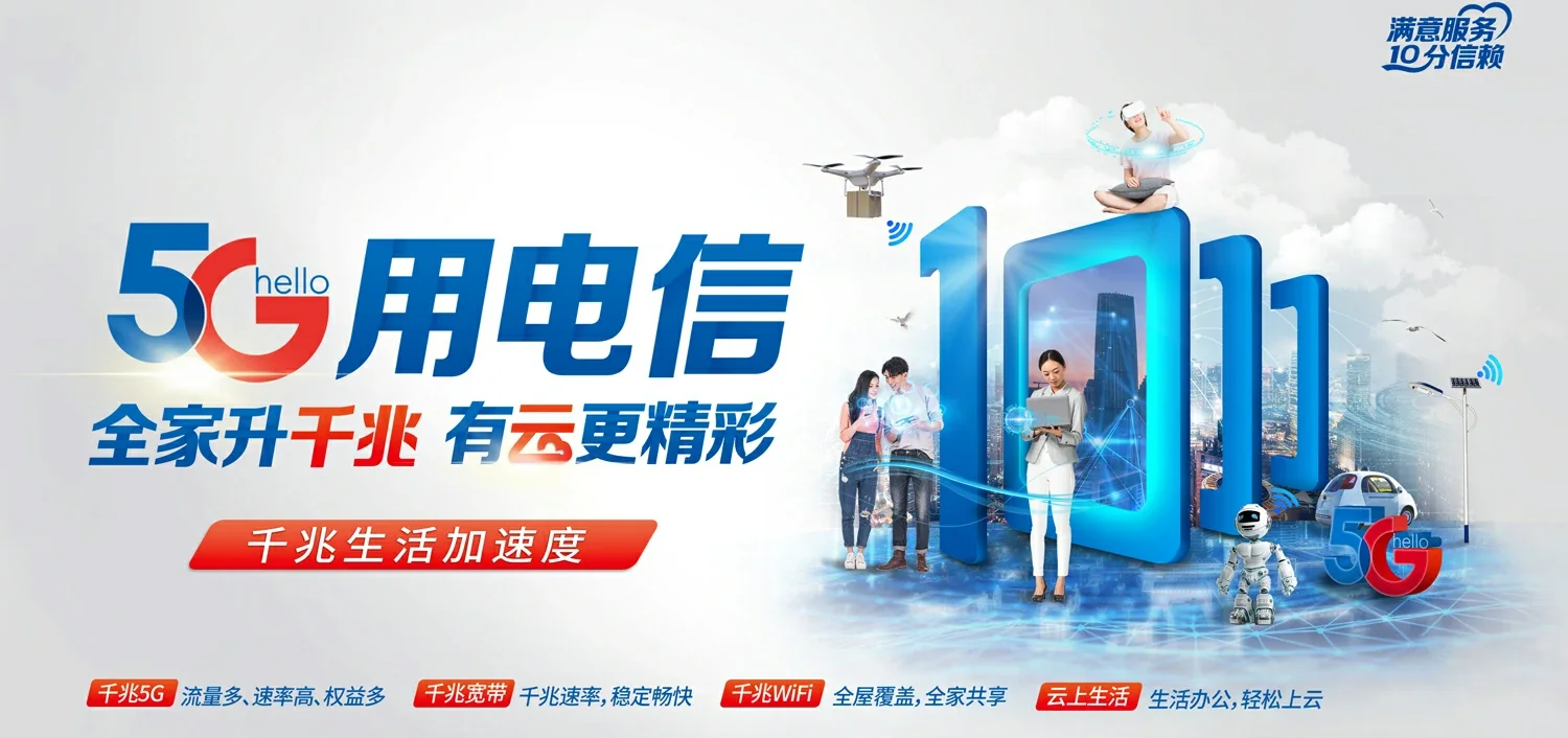 中国电信 张北县电信宽带 宽带套餐